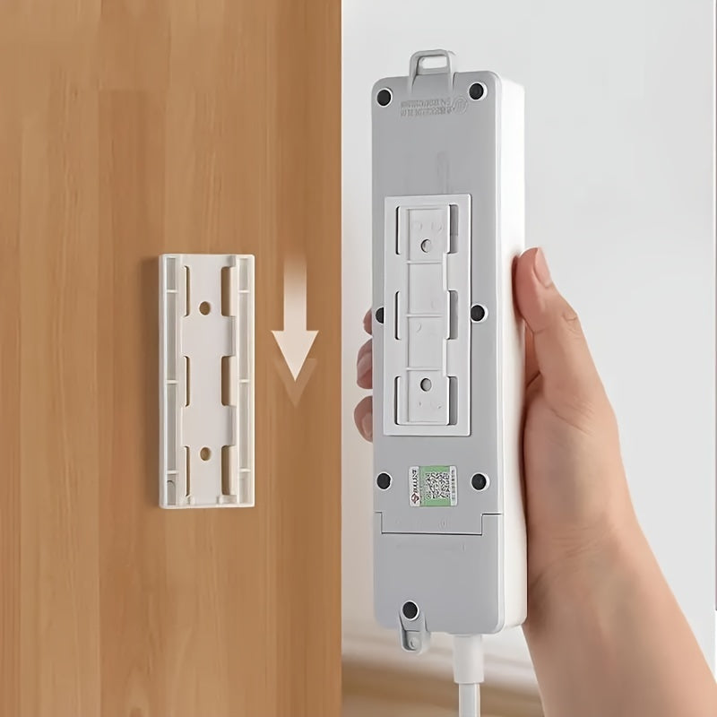 SpaceSaving SelfAdhesive Socket Organizer with Cable Management  